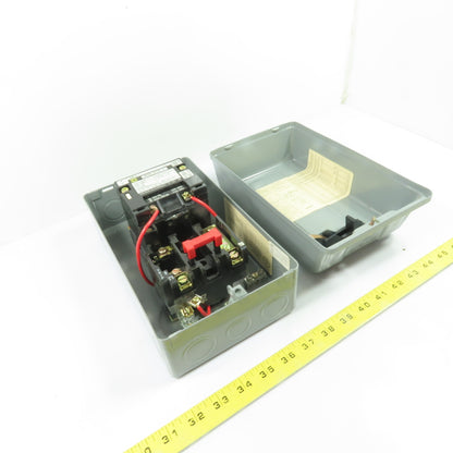 Square D 8536SBG1 NEMA Size 0 Magnetic Starter 115/230V NEW