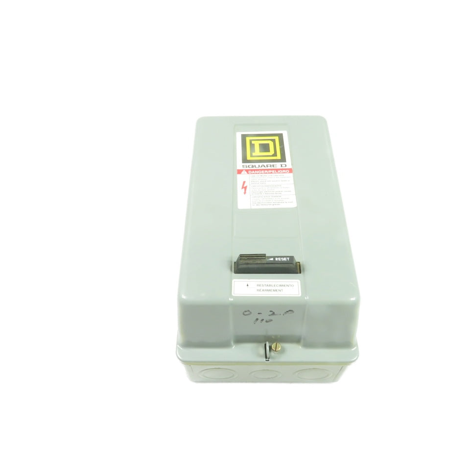 Square D 8536SBG1 NEMA Size 0 Magnetic Starter 115/230V NEW