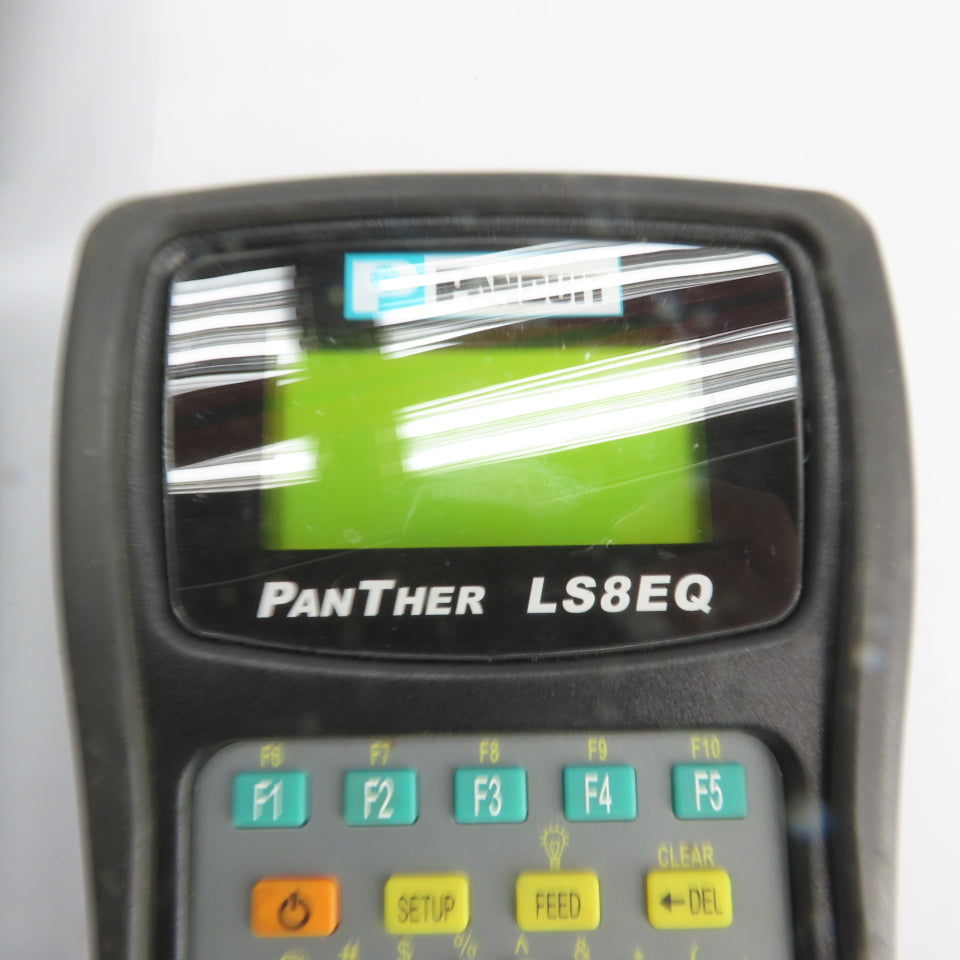 Panduit LS8EQ Hand-Held Thermal Transfer Label Printer w/ Case & Accessories