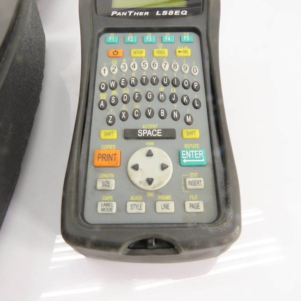 Panduit LS8EQ Hand-Held Thermal Transfer Label Printer w/ Case & Accessories