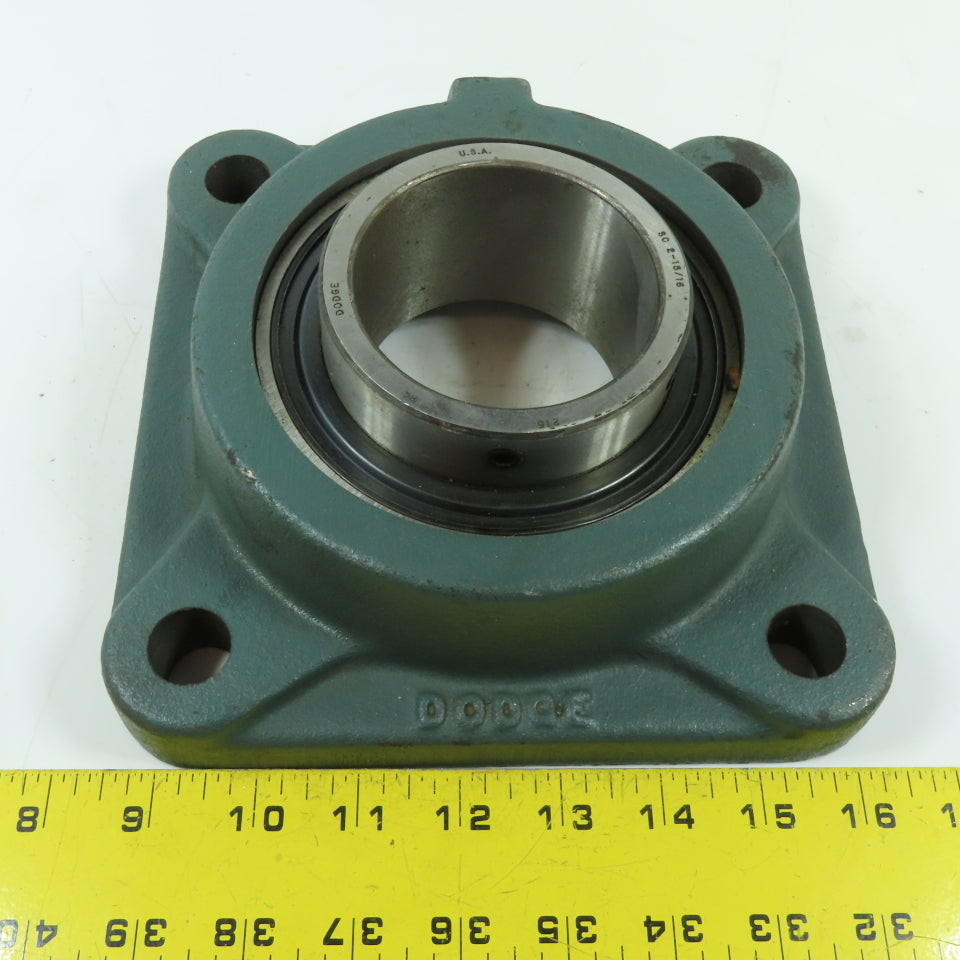 Dodge 124220 F4B-SC-215 2-15/16" 4-Bolt Flange Mounted Ball Bearing Unit