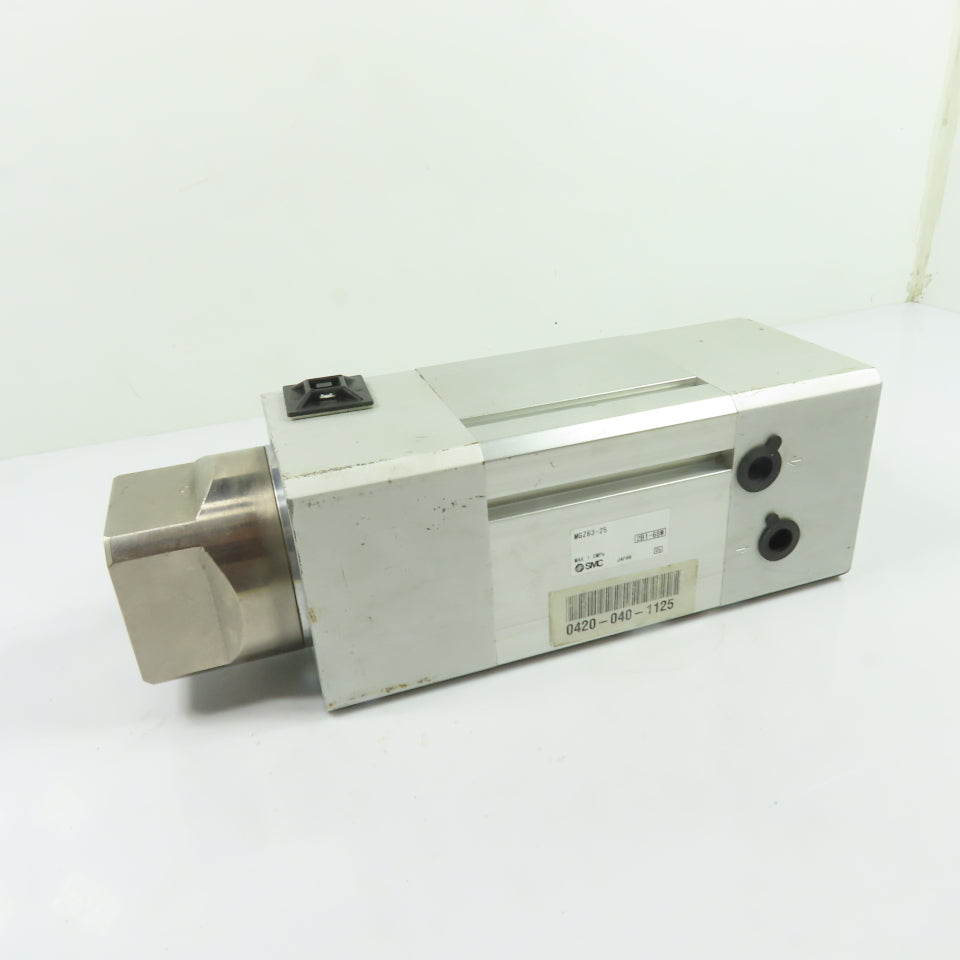 SMC MGZ63-25 63mm Bore 25mm Stroke Non-Rotating Pneumatic Guided Cylinder
