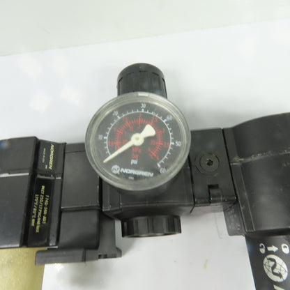 Norgren F74G-3AN-AD3 Pneumatic Filter Regulator 250PSI Max 1/2" & 1/4" NPT