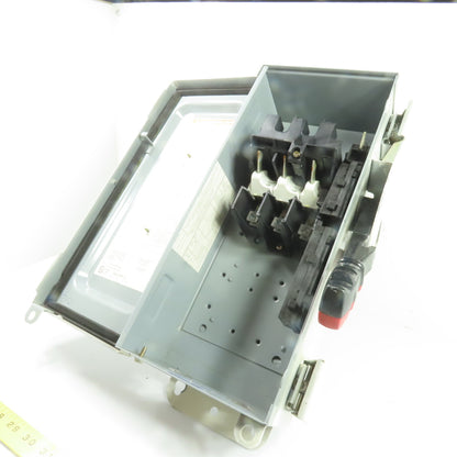 Square D HU361AWK 30A 3-Pole Non-Fusible Safety Disconnect Switch 600VAC