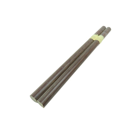 5/8" x 12" Grade C Canvas Phenolic Rod Stock Lot Of 2