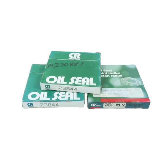 CR Industries M270881 23844 2.375" Shaft Single Lip Oil Seal Lot Of 3