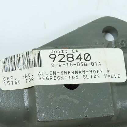 Allen-Sherman-Hoff 15140 End Cap for Segregation Slide Valve