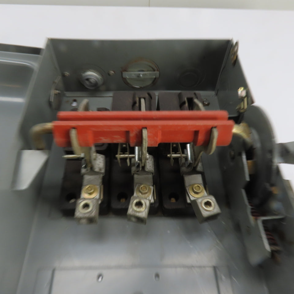 Square D 200A 3-Pole Fusible Safety Disconnect Switch 600V