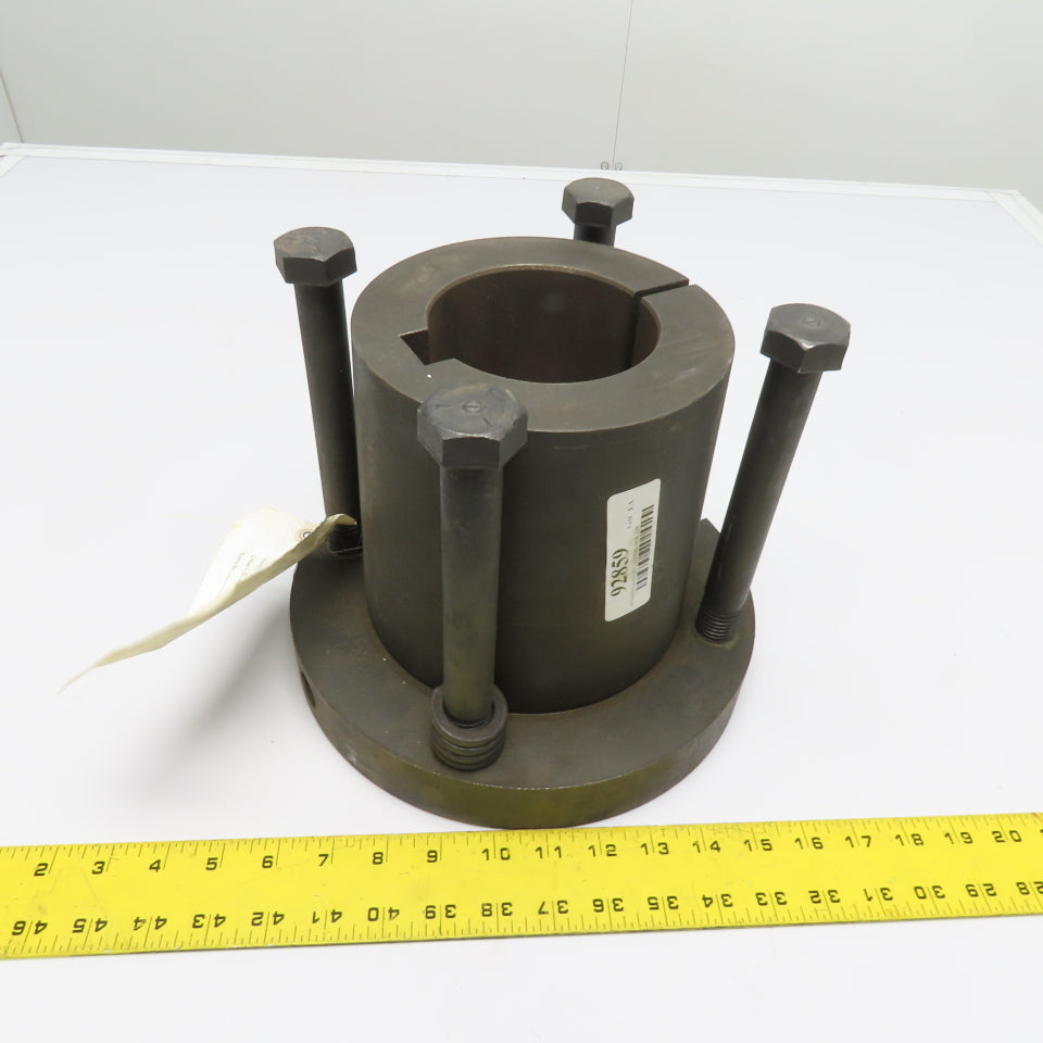 N X 4" 4" Bore Quick Disconnect QD Taper Bushing with Mounting Bolts