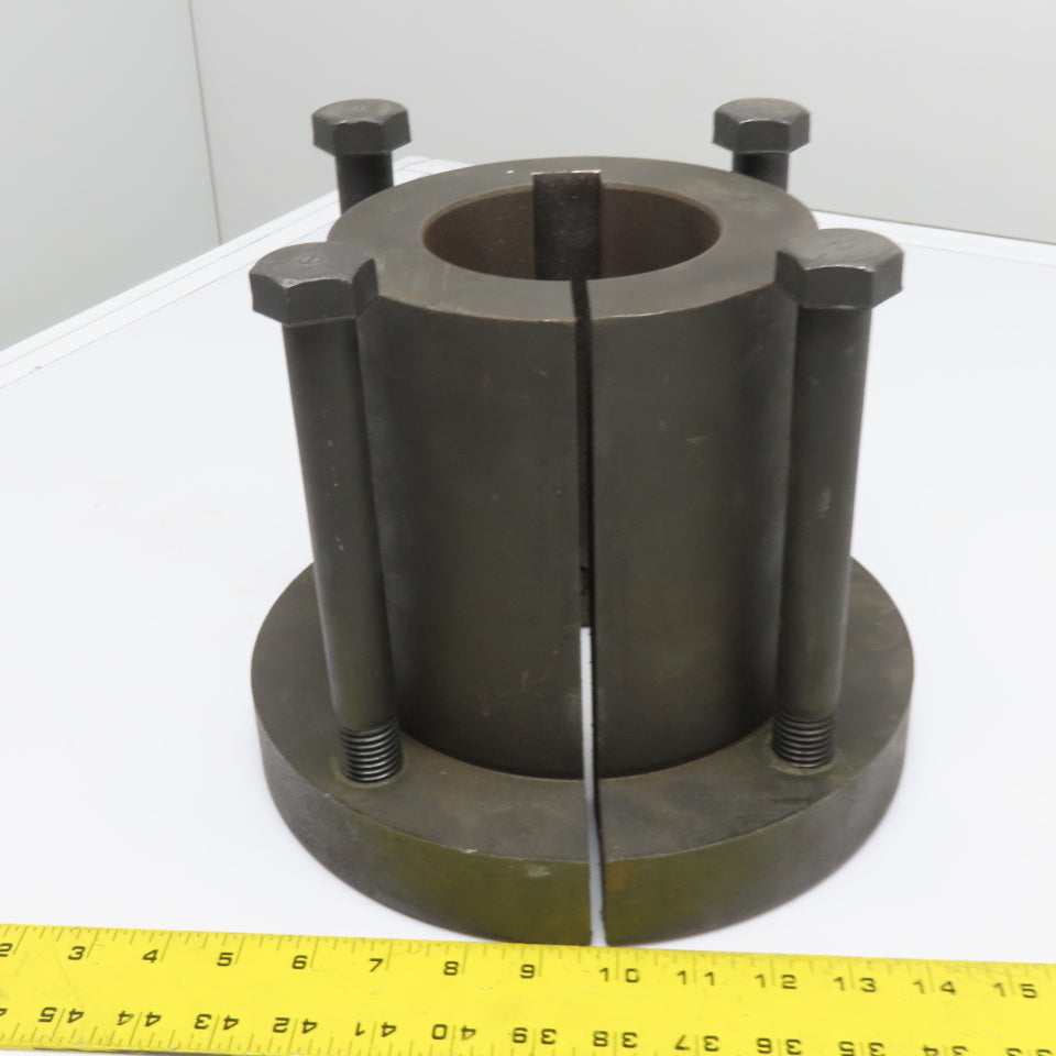 N X 4" 4" Bore Quick Disconnect QD Taper Bushing with Mounting Bolts