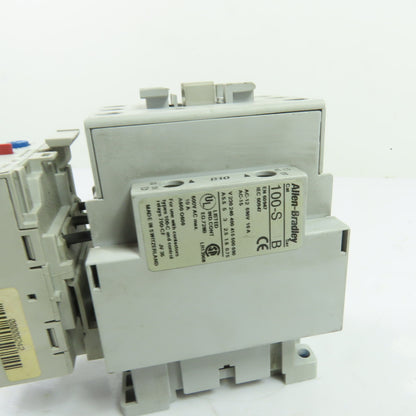 Allen-Bradley 100-C30*00 30A Contactor 120V W/ 193-EA1HC 12-37A Overload Relay
