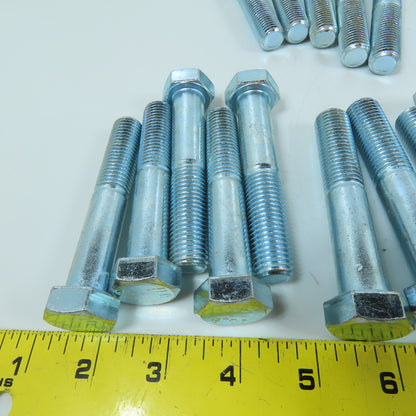 M16-2.0 x 100mm Hex Head Bolts Class 10.9 Zinc Plated Lot Of 35