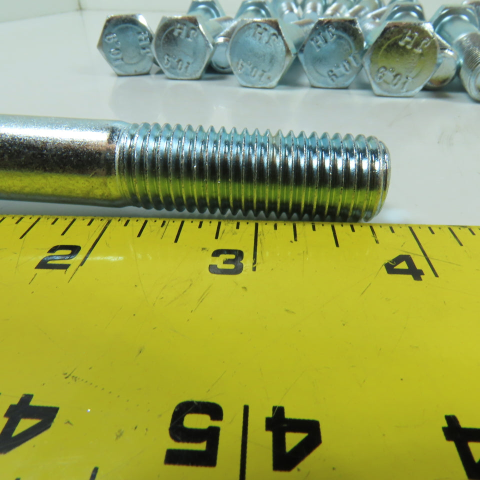 M16-2.0 x 100mm Hex Head Bolts Class 10.9 Zinc Plated Lot Of 35