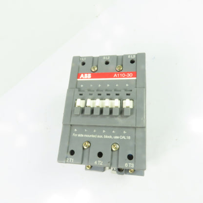 ABB A110-30 160A 3-Pole Magnetic Contactor 600V 110/120V Coil