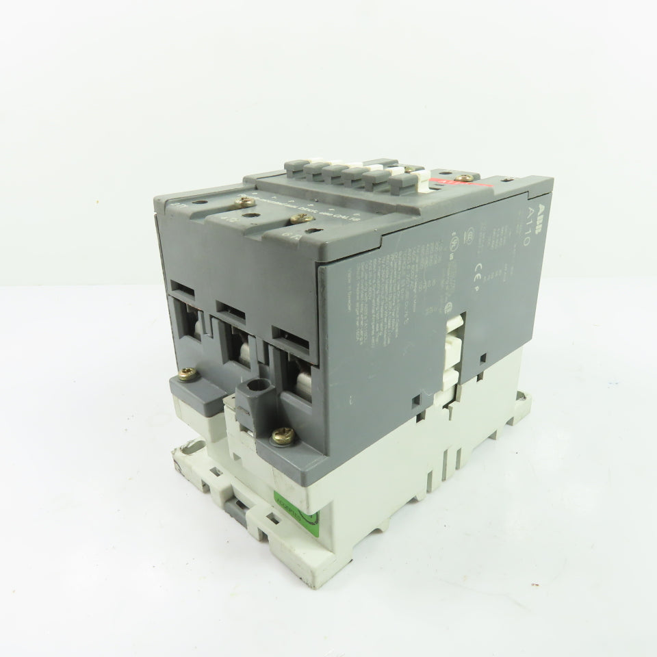 ABB A110-30 160A 3-Pole Magnetic Contactor 600V 110/120V Coil