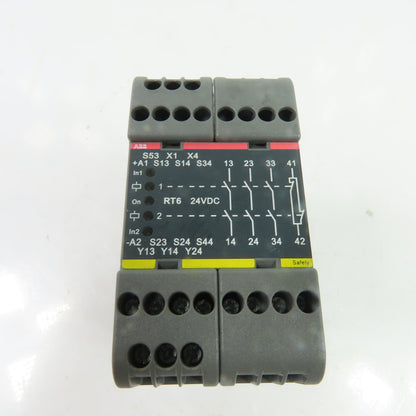 ABB RT6 2TLA010026R0000 24VDC Safety Relay 3NO-1NC