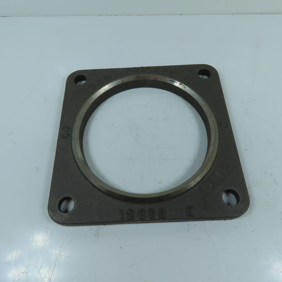 United Conveyor Corp 12303-E 4-Bolt Square Flange Bearing Mounting Plate