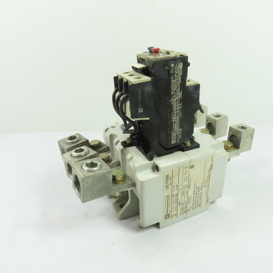 Telemecanique LR2 F5369 100-160A 3-Pole Thermal Relay 600V