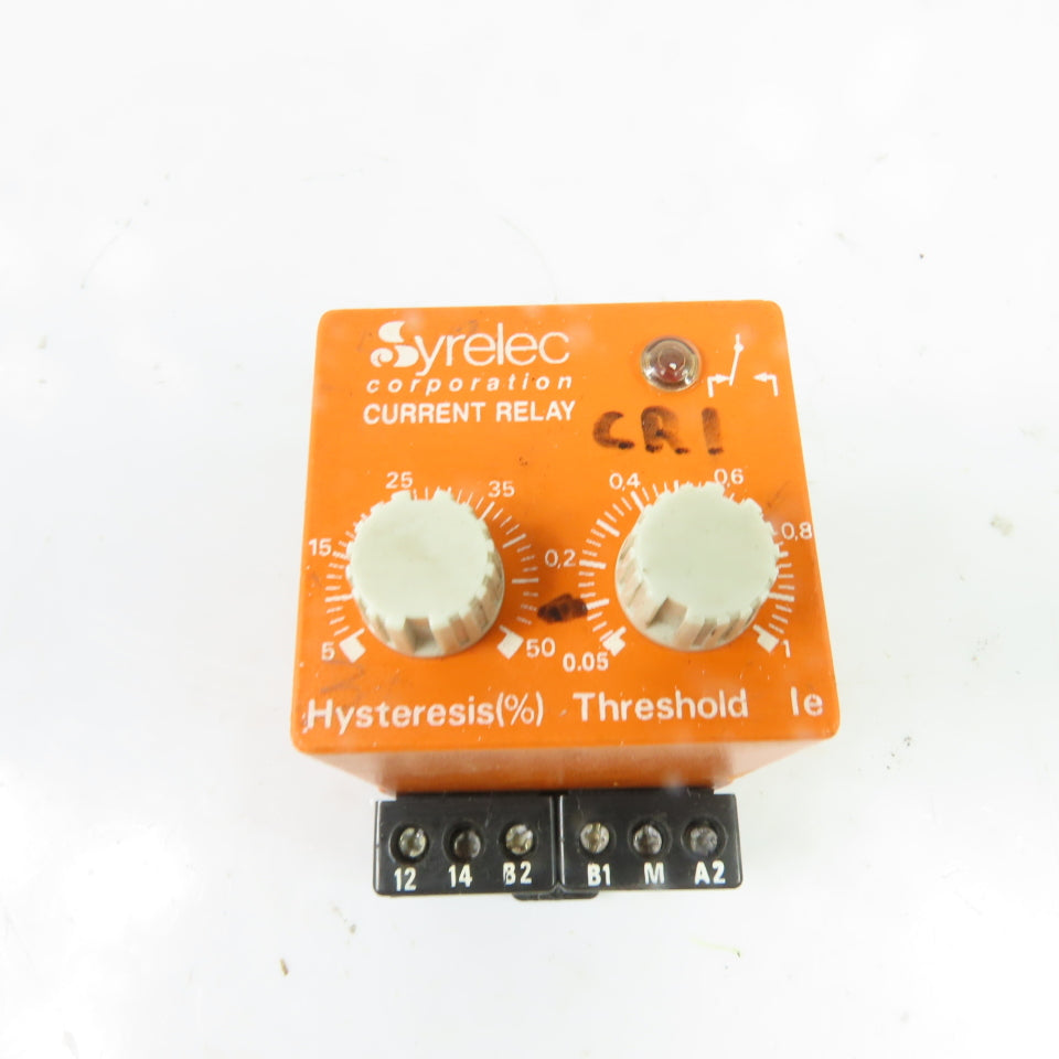 Syrelec DIR.T 110VAC Current Control Relay SPDT 10A Output