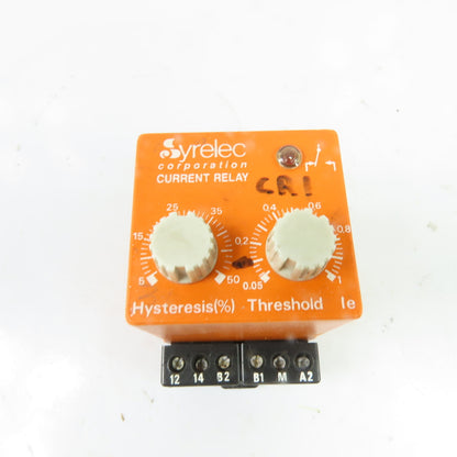 Syrelec DIR.T 110VAC Current Control Relay SPDT 10A Output