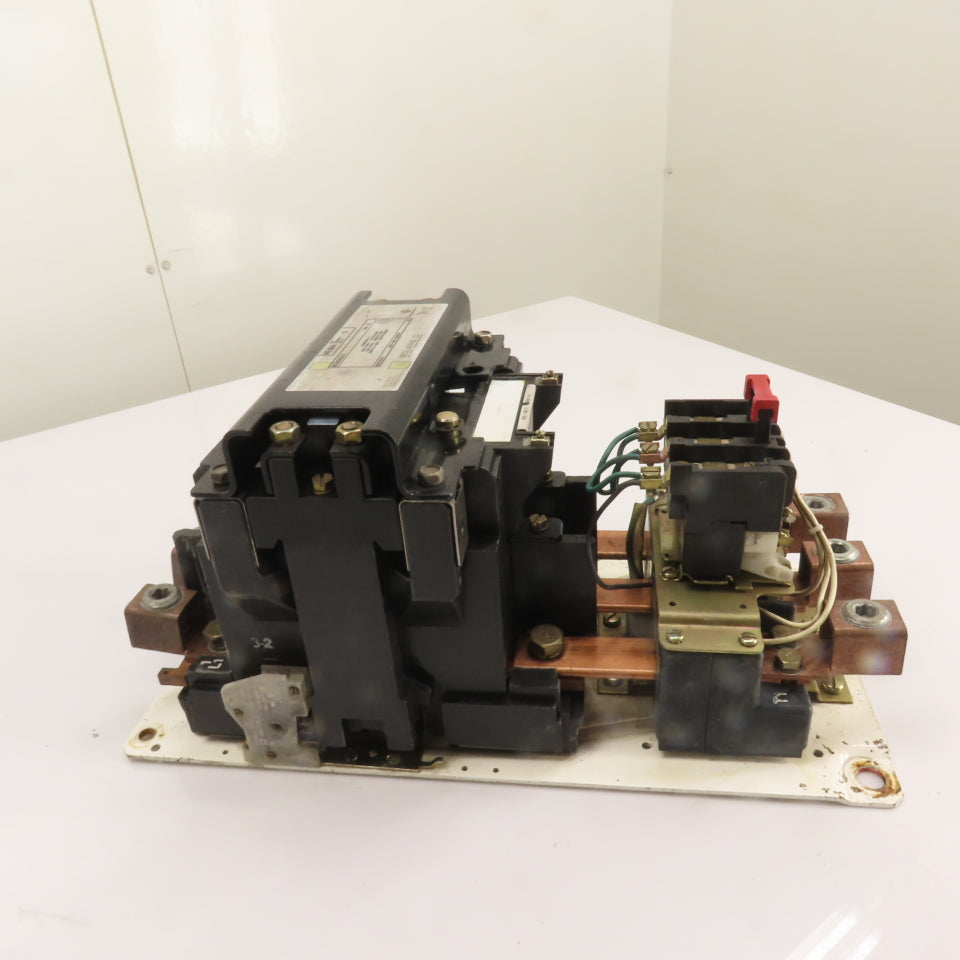 Square D 8536SGO1 NEMA Size 5 3-Pole Magnetic Motor Starter 440-480V Coil 200HP