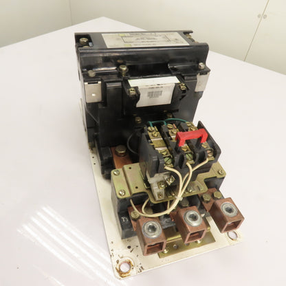 Square D 8536SGO1 NEMA Size 5 3-Pole Magnetic Motor Starter 440-480V Coil 200HP
