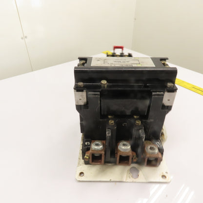 Square D 8536SGO1 NEMA Size 5 3-Pole Magnetic Motor Starter 440-480V Coil 200HP