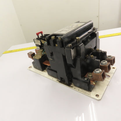 Square D 8536SGO1 NEMA Size 5 3-Pole Magnetic Motor Starter 440-480V Coil 200HP
