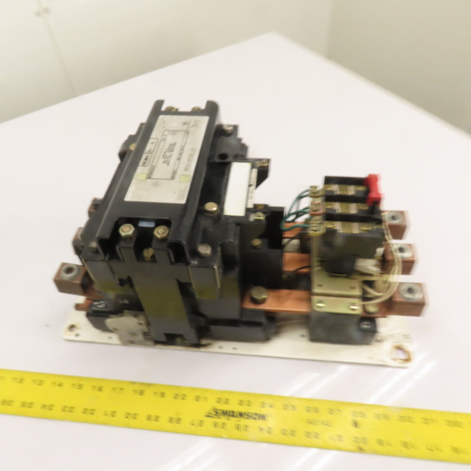 Square D 8536SGO1 NEMA Size 5 3-Pole Magnetic Motor Starter 440-480V Coil 200HP