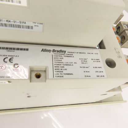 Allen-Bradley 150-F251NBD 251A Smart Motor Controller Soft Starter 200-480VAC