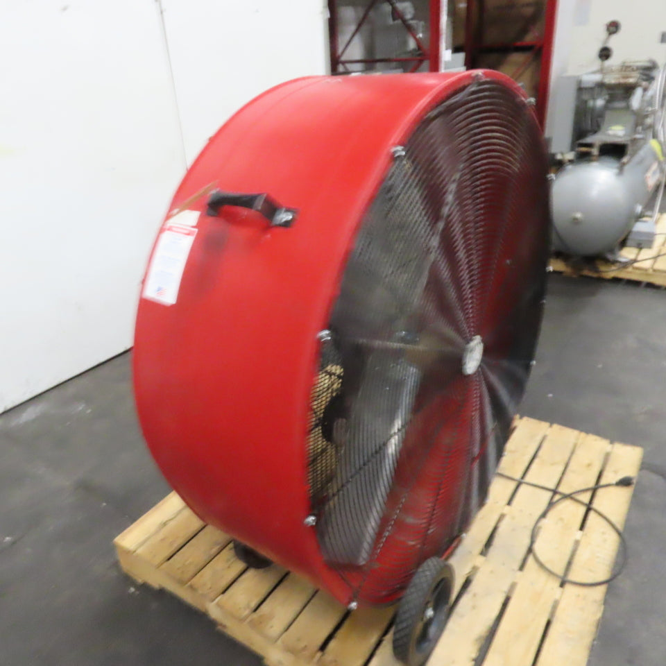 Maxx Air 4248" Portable 2-Speed Industrial Air Circulator Drum Fan 120V