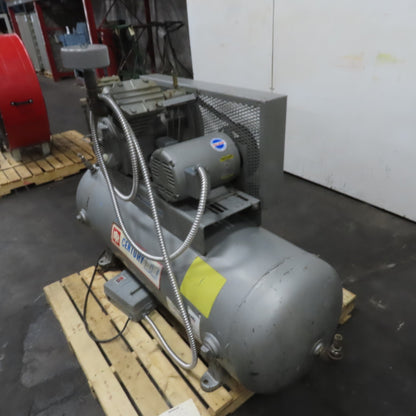 Ingersoll-Rand 242-5D3 5HP Two Stage Air Compressor 80 Gallon 3Ph 230/460V