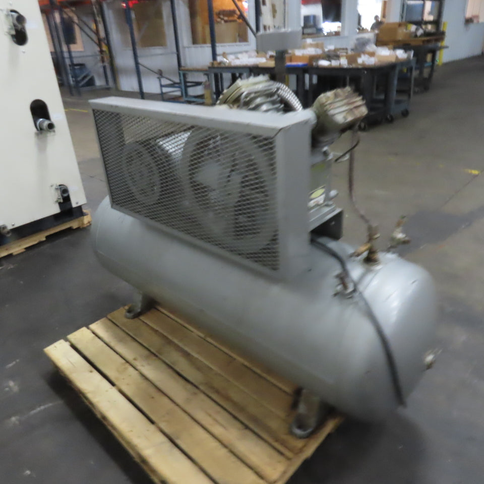 Ingersoll-Rand 242-5D3 5HP Two Stage Air Compressor 80 Gallon 3Ph 230/460V