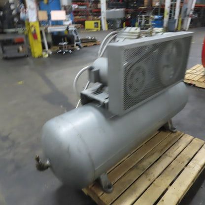 Ingersoll-Rand 242-5D3 5HP Two Stage Air Compressor 80 Gallon 3Ph 230/460V