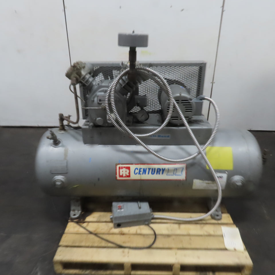 Ingersoll-Rand 242-5D3 5HP Two Stage Air Compressor 80 Gallon 3Ph 230/460V