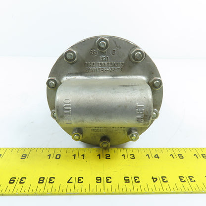 Clark-Reliance SHG-3 3/4" NPT Stainless Steel Inline Pipeline Strainer 300PSI