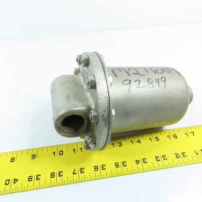 Clark-Reliance SHG-3 3/4" NPT Stainless Steel Inline Pipeline Strainer 300PSI