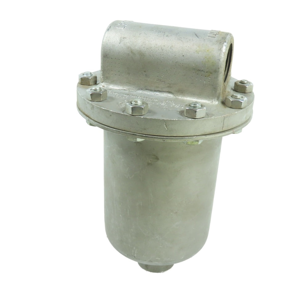 Clark-Reliance SHG-3 3/4" NPT Stainless Steel Inline Pipeline Strainer 300PSI