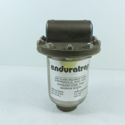 Clark-Reliance SHB-3 Stainless Steel Inverted Bucket Steam Trap 3/4" NPT 750PSIG