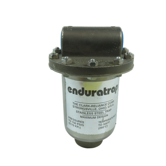 Clark-Reliance SHB-3 Stainless Steel Inverted Bucket Steam Trap 3/4" NPT 750PSIG