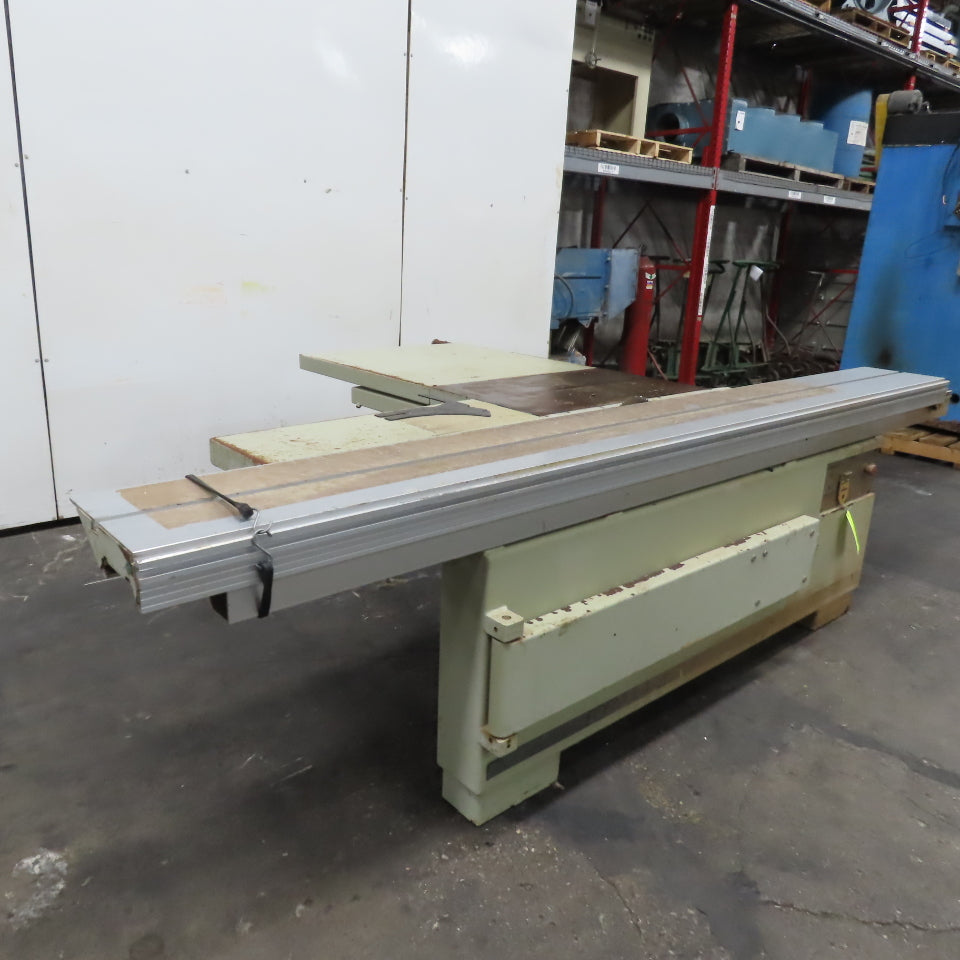 SCM Mini Max FORMULA S1 Sliding Table Panel Saw 3Ph 230/460V 6.6kW