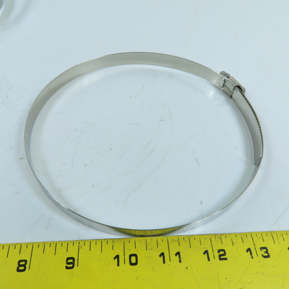 Ideal-Tridon 96 Stainless Steel Worm Gear Hose Clamp SAE Size 96 Lot Of 10