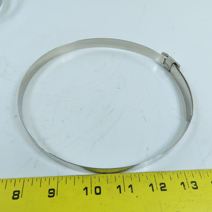 Ideal-Tridon 96 Stainless Steel Worm Gear Hose Clamp SAE Size 96 Lot Of 10