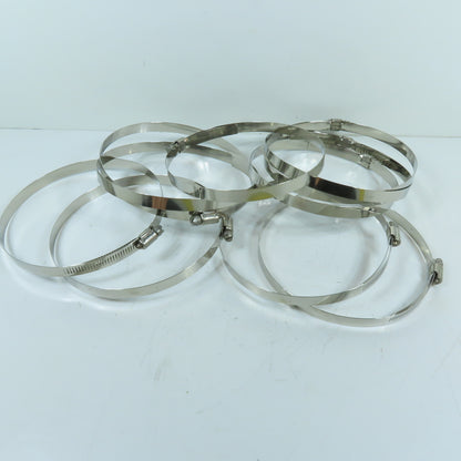 Ideal-Tridon 96 Stainless Steel Worm Gear Hose Clamp SAE Size 96 Lot Of 10