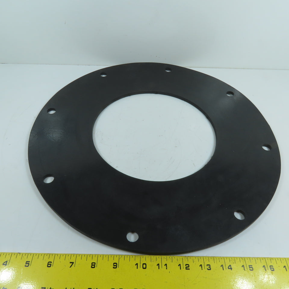 Klinger N/A 16-1/2" x 8-1/2" x 1/4" Viton Rubber Flange Gasket 8-Bolt Lot Of 3