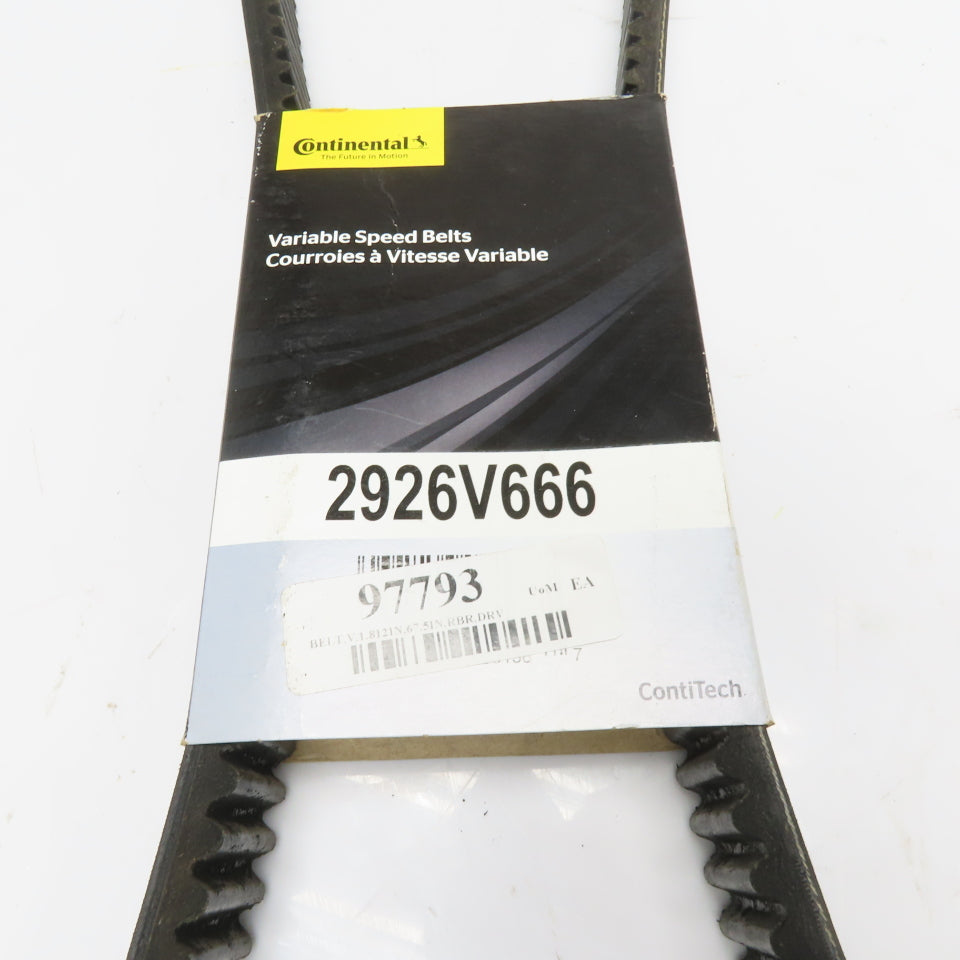 Continental 2926V666 Variable Speed Cogged V-Belt