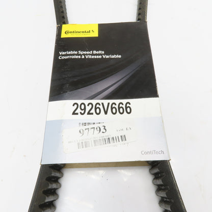 Continental 2926V666 Variable Speed Cogged V-Belt