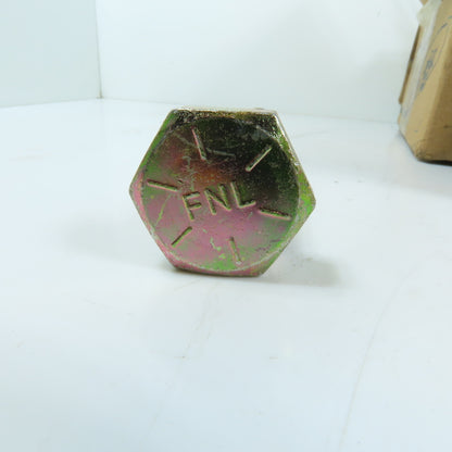 Fastenal 15424 7/8-9 x 6" Grade 8 Hex Cap Screw Yellow Zinc Lot Of 16