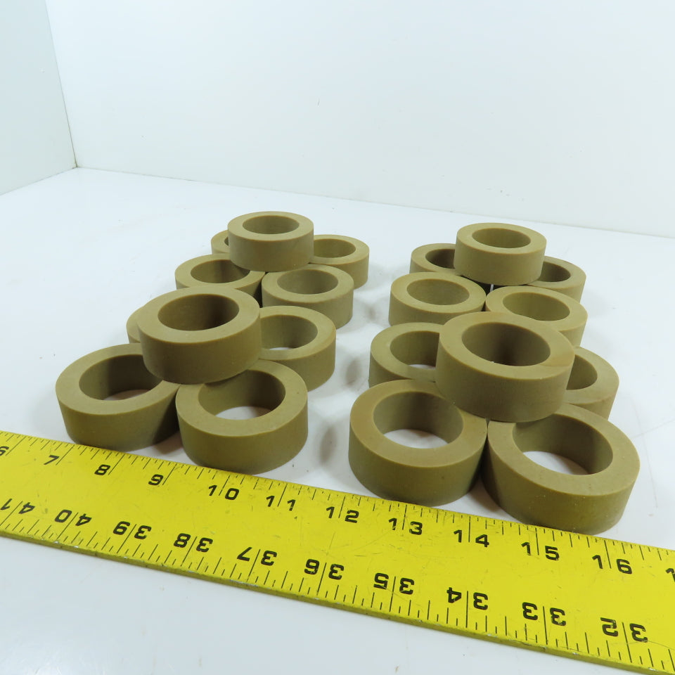 Rubber Gasket/Spacer Ring 1.56" ID x 2.37" OD x 0.875" Thick Lot Of 20