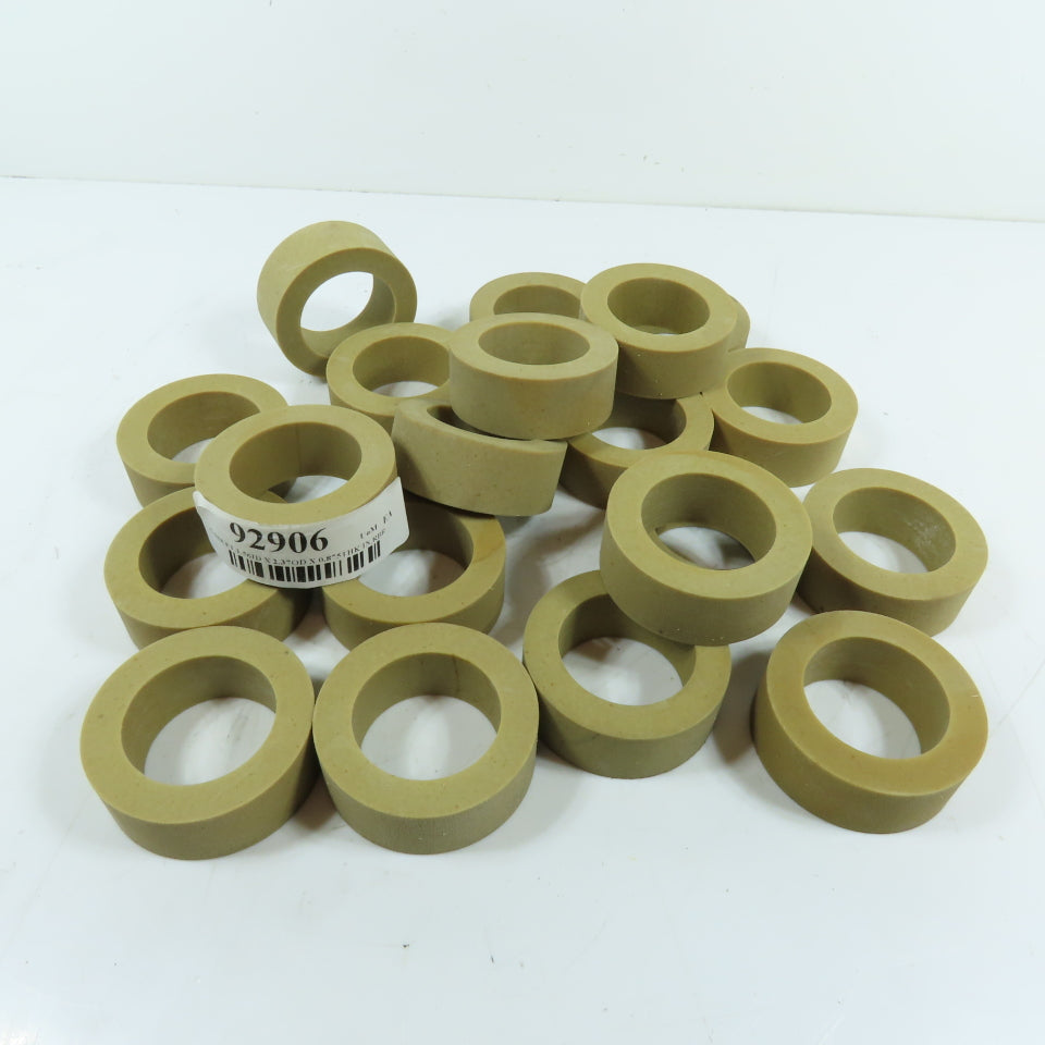 Rubber Gasket/Spacer Ring 1.56" ID x 2.37" OD x 0.875" Thick Lot Of 20